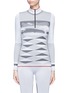 Main View - Click To Enlarge - ADIDAS BY STELLA MCCARTNEY - 'WS SL LS' mountain intarsia climawarm™ knit top