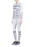 Figure View - Click To Enlarge - ADIDAS BY STELLA MCCARTNEY - 'WS SL LS' mountain intarsia climawarm™ knit top