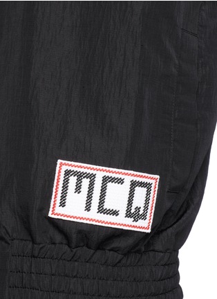Detail View - Click To Enlarge - MC Q - 'Omotesando' logo patch blouson jacket