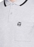 Detail View - Click To Enlarge - MC Q - Logo print chest pocket polo shirt