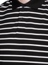 Detail View - Click To Enlarge - MC Q - Stripe cotton piqué polo shirt