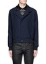 Main View - Click To Enlarge - MC Q - Jersey back wool flannel blouson jacket