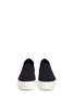 Front View - Click To Enlarge - OPENING CEREMONY - 'Cici' twill flatform skate slip-ons