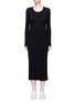 Main View - Click To Enlarge - JAMES PERSE - Birdseye knit dress