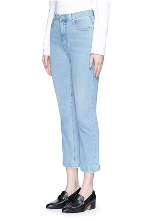 Front View - Click To Enlarge - RACHEL COMEY - 'Bismark' high rise cropped jeans