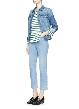 Figure View - Click To Enlarge - RACHEL COMEY - 'Bismark' high rise cropped jeans