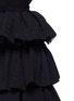 Detail View - Click To Enlarge - MS MIN - Tiered ruffle plissé skirt
