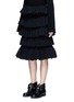 Front View - Click To Enlarge - MS MIN - Tiered ruffle plissé skirt