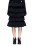Main View - Click To Enlarge - MS MIN - Tiered ruffle plissé skirt