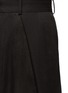 Detail View - Click To Enlarge - MS MIN - Pleated front sheer wide leg pants