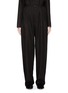 Main View - Click To Enlarge - MS MIN - Pleated front sheer wide leg pants