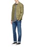 Figure View - Click To Enlarge - 3X1 - 'M5' selvedge denim slim jeans