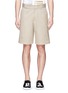 Main View - Click To Enlarge - PALM ANGELS - Lurex side stripe shorts