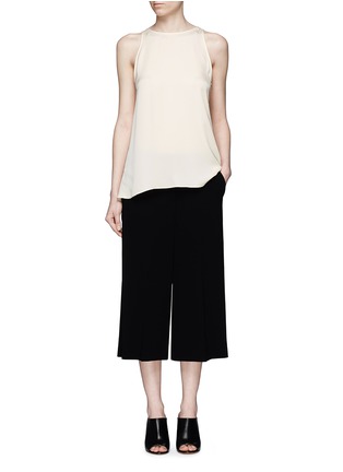 Figure View - Click To Enlarge - THEORY - 'Halientra' Admiral Crepe culottes