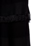 Detail View - Click To Enlarge - THEORY - 'Jurinzi' tiered fringe knit dress