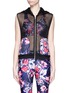 Main View - Click To Enlarge - WE ARE HANDSOME - 'Eden' print active mesh hooded vest