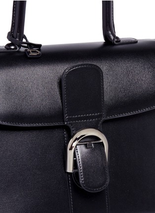 Detail View - Click To Enlarge - DELVAUX - 'Brillant MM' box calf leather bag