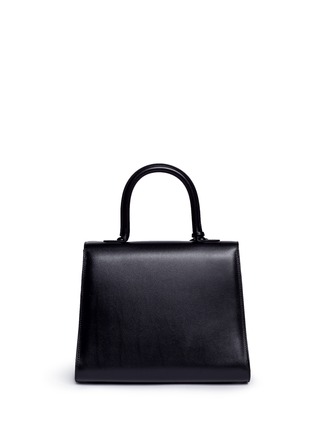 Back View - Click To Enlarge - DELVAUX - 'Brillant MM' box calf leather bag