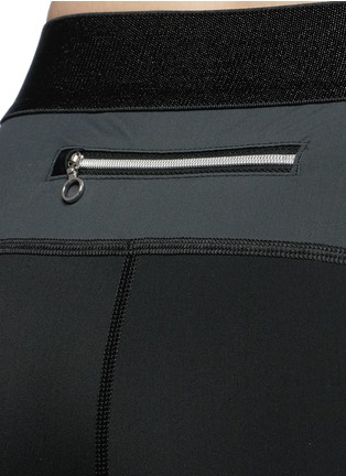 Detail View - Click To Enlarge - MONREAL - 'Spectrum' colourblock performance jersey leggings