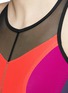 Detail View - Click To Enlarge - MONREAL - 'High-energy' racerback padded sports bra