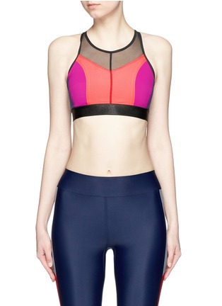 Main View - Click To Enlarge - MONREAL - 'High-energy' racerback padded sports bra