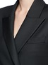 Detail View - Click To Enlarge - ELLERY - 'Tenacity' detachable cone sleeve asymmetric blazer