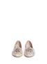Front View - Click To Enlarge - - - Jewel brooch Taormina lace flats