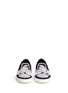 Figure View - Click To Enlarge - - - Bead embroidery denim skate slip-ons