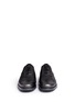Front View - Click To Enlarge - COLE HAAN - 'ZeroGrand' wingtip brogue saffiano leather Oxfords