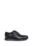 Main View - Click To Enlarge - COLE HAAN - 'ZeroGrand' wingtip brogue saffiano leather Oxfords