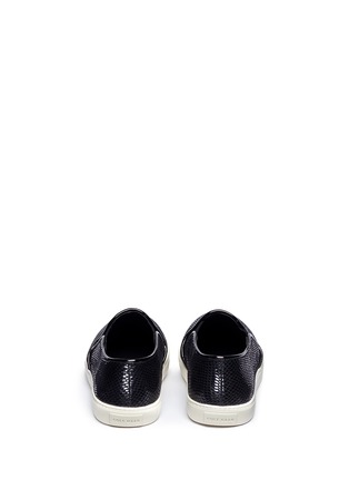 Back View - Click To Enlarge - COLE HAAN - 'Jennica' snake embossed leather slip-ons