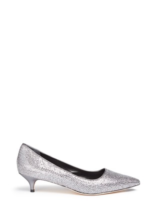 Main View - Click To Enlarge - COLE HAAN - 'Bradshaw' mesh glitter pumps