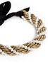 Detail View - Click To Enlarge - LANVIN - 'Virna' glass pearl metal rope collar necklace