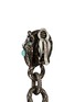 Detail View - Click To Enlarge - LANVIN - 'Lucrezia' glass stone pewter clip earrings