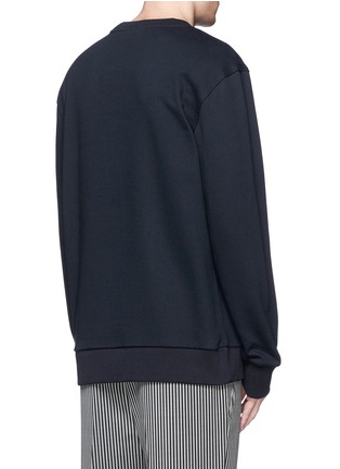 Back View - Click To Enlarge - LANVIN - Sequin spider embroidery sweatshirt