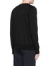 Back View - Click To Enlarge - ALEXANDER MCQUEEN - Stripe intarsia cotton sweater