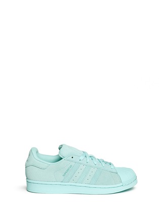 Main View - Click To Enlarge - ADIDAS - 'Superstar RT' perforated suede sneakers
