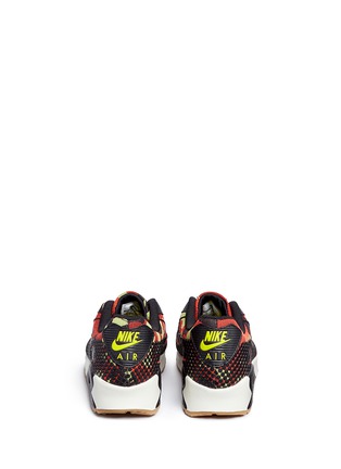 Back View - Click To Enlarge - NIKE - 'Air Max 90 Premium Jacquard' camouflage sneakers