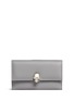 Main View - Click To Enlarge - ALEXANDER MCQUEEN - Skull leather continental wallet