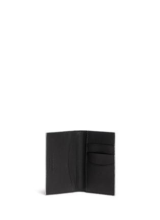 Figure View - Click To Enlarge - ALEXANDER MCQUEEN - Skull leather pocket card organiser