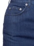 Detail View - Click To Enlarge - 72723 - Button front denim skirt