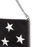Detail View - Click To Enlarge - STELLA MCCARTNEY - Contrast star appliqué chain zip purse