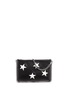 Main View - Click To Enlarge - STELLA MCCARTNEY - Contrast star appliqué chain zip purse