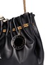Detail View - Click To Enlarge - STELLA MCCARTNEY - 'Noma' curb chain eco leather bucket bag