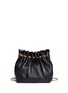 Back View - Click To Enlarge - STELLA MCCARTNEY - 'Noma' curb chain eco leather bucket bag