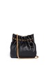 Main View - Click To Enlarge - STELLA MCCARTNEY - 'Noma' curb chain eco leather bucket bag