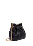 Figure View - Click To Enlarge - STELLA MCCARTNEY - 'Noma' curb chain eco leather bucket bag