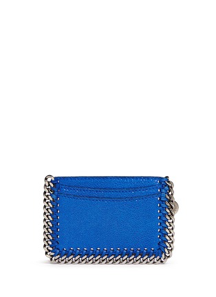 Figure View - Click To Enlarge - STELLA MCCARTNEY - 'Falabella' chain border card holder