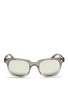 Main View - Click To Enlarge - OLIVER PEOPLES - 'Masek' mirror lens sunglasses