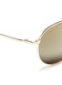 Detail View - Click To Enlarge - OLIVER PEOPLES - 'Benedict' double bridge aviator sunglasses
